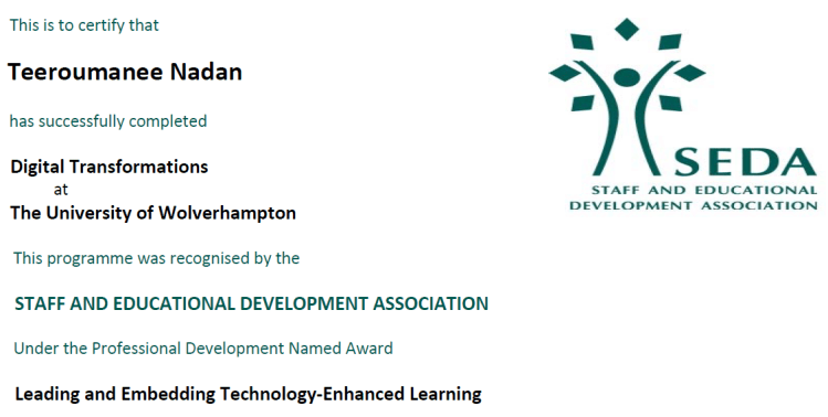 SEDA Digital Transformations Certificate- cropped