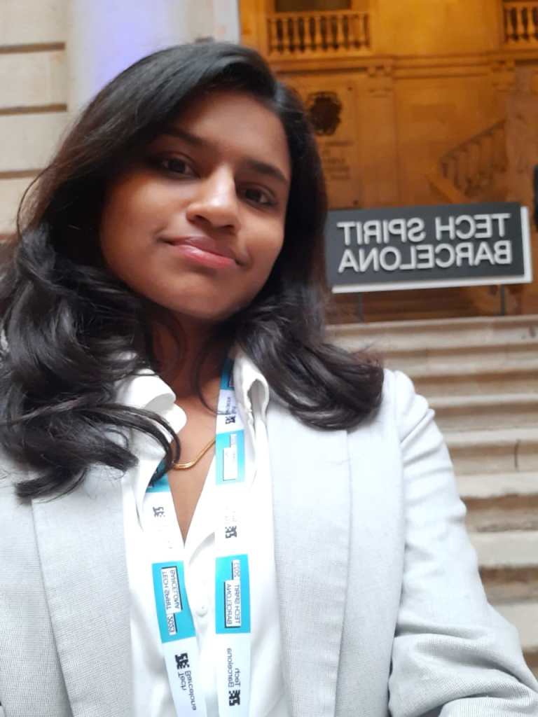 Soundharya at Barcelona Tech Spirit