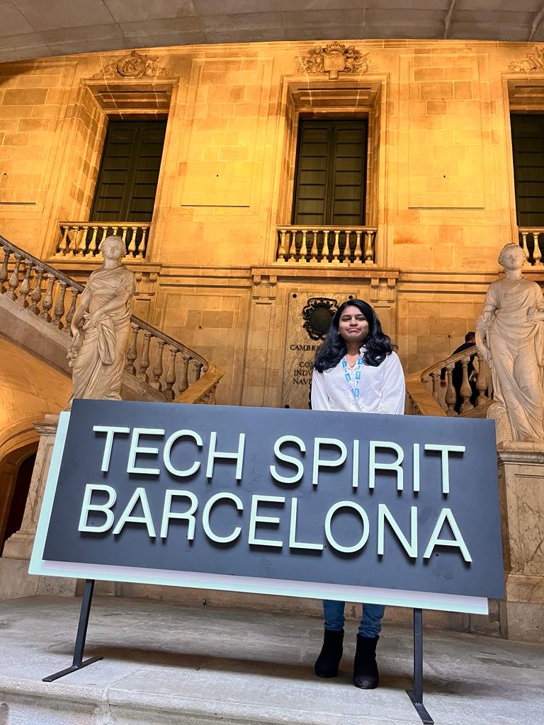 Soundharya at Barcelona Tech Spirit
