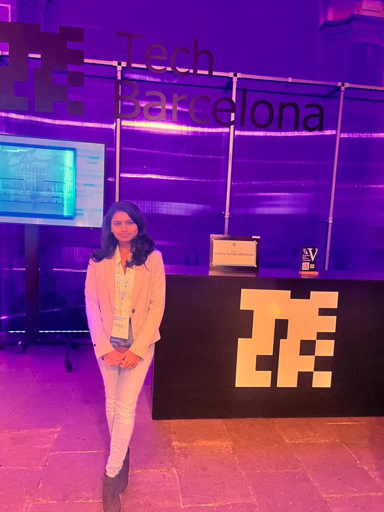 Soundharya at Barcelona Tech Spirit